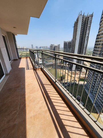 Balcony in 3 BHK Apartment at Godrej Meridien, Sector 106 – for Rent