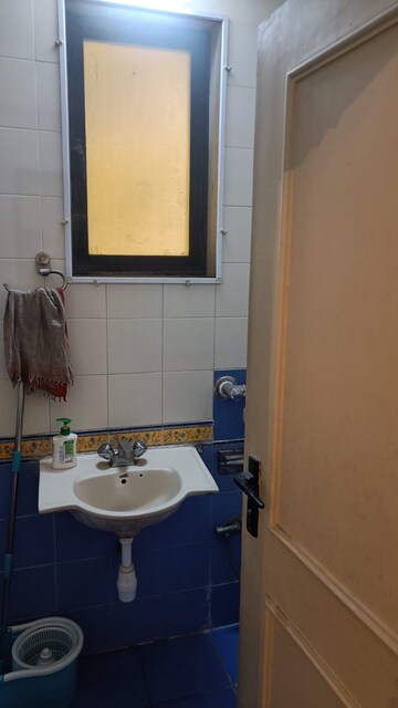 Bathroom in 3 BHK Apartment at Hiranandani Estate, Ghodbunder Road – for Rent