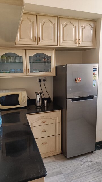 Kitchen in 3 BHK Apartment at Hiranandani Estate, Ghodbunder Road – for Rent