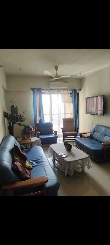 Living Room in 2 BHK Apartment at Hubtown Hillcrest, Andheri East – for Sale