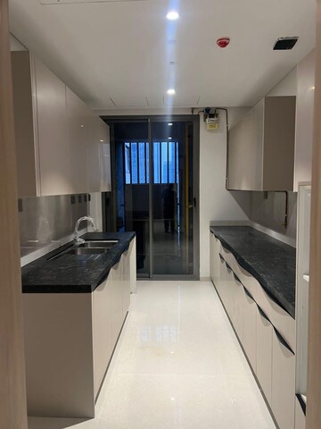 Kitchen in 4 BHK Apartment at Rustomjee Crown, Prabhadevi – for Rent