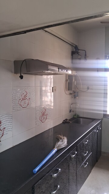 Kitchen in 1 BHK Apartment at Sai Proviso Dhanishta, Kopar Khairane – for Rent