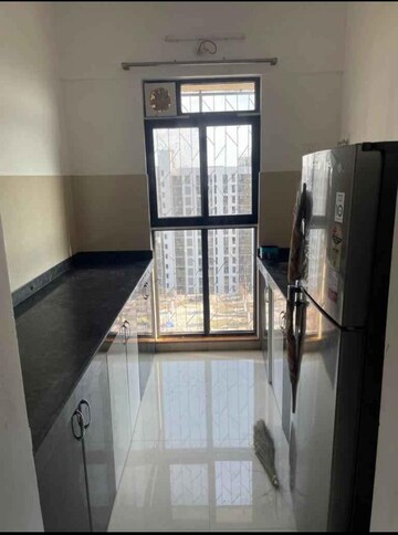 Kitchen in 1 BHK Builder Floor at Riddhi Park, Thakurli – for Rent