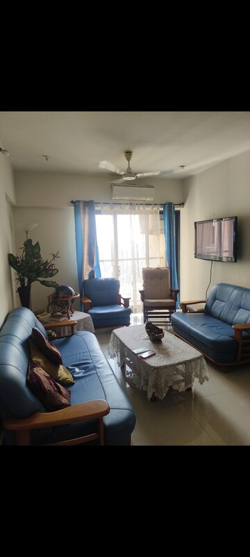 Living Room in 2 BHK Apartment at Hubtown Hillcrest, Andheri East – for Sale