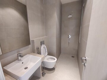 Bathroom in 3 BHK Apartment at Indiabulls Sky Forest, Lower Parel – for Rent
