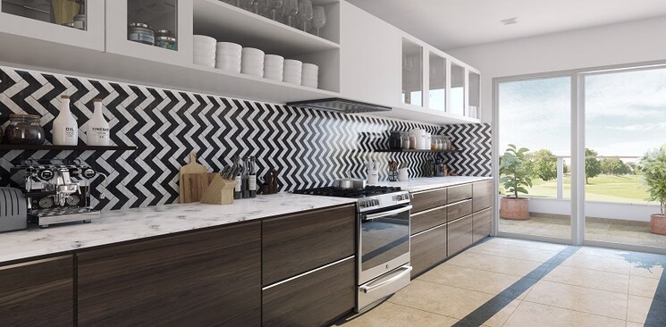 Balcony, rishita-mulberry-heights 3.5 Bedroom 1325 Sq.Ft. Apartment In Sushant Golf City Lucknow 8780402