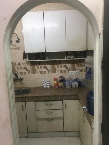 Kitchen in 2 BHK Builder Floor at Savitri Nagar – for Rent