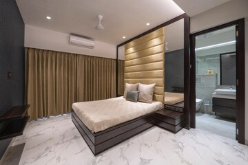 Bedroom in 3 BHK Apartment at Raheja Ridgewood, Goregaon East – for Rent