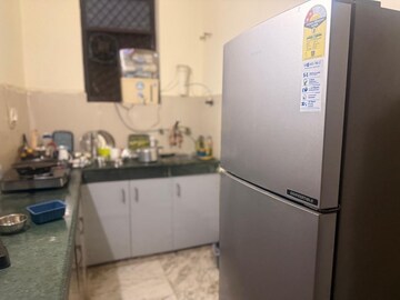 Kitchen in 1 RK Independent House at Sector 23 – for Rent