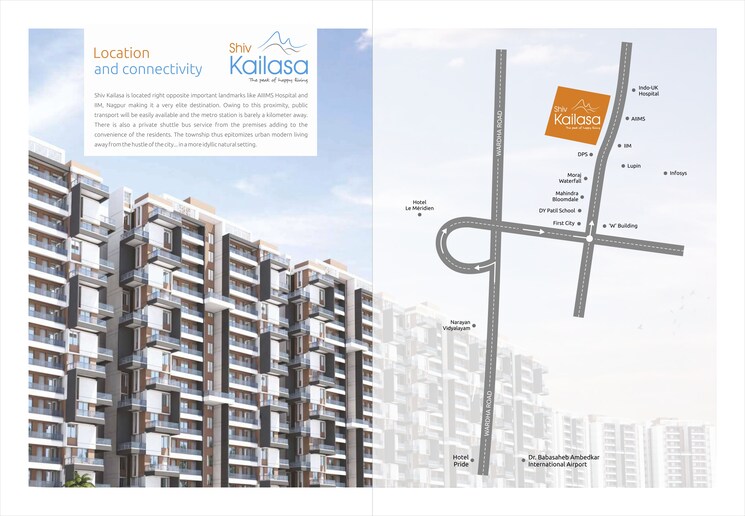 Exterior View, mihan 3 Bedroom 1650 Sq.Ft. Apartment In Mihan Nagpur 8771002