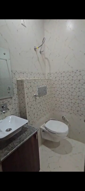 Bathroom in 3 BHK Apartment at Dhakoli – for Sale