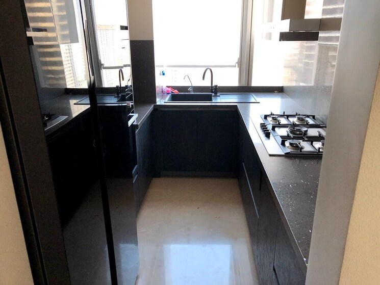 Kitchen, indiabulls-blu 3 Bedroom 1302 Sq.Ft. Apartment In Worli Mumbai 8780567