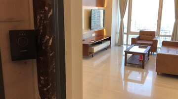 Living Room in 3 BHK Apartment at Indiabulls Blu, Worli – for Rent