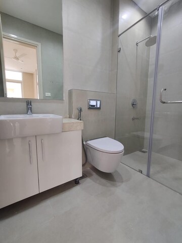 Bathroom in 4 BHK Apartment at Indiabulls Sky Forest, Lower Parel – for Rent