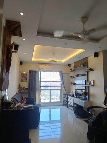 Living Room in 2 BHK Apartment at Sheth Vasant Oasis, Andheri East – for Rent