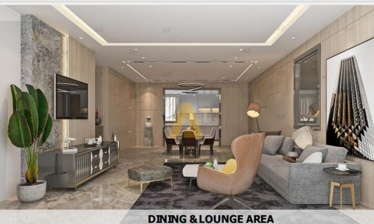 Living Room, nirvana-courtyard 4 Bedroom 475 Sq.Yd. Builder Floor In Sector 50 Gurgaon 8780669