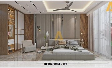 Bedroom in 4 BHK Builder Floor at Nirvana Courtyard, Sector 50 – for Sale