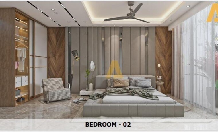 Bedroom, nirvana-courtyard 4 Bedroom 475 Sq.Yd. Builder Floor In Sector 50 Gurgaon 8780669