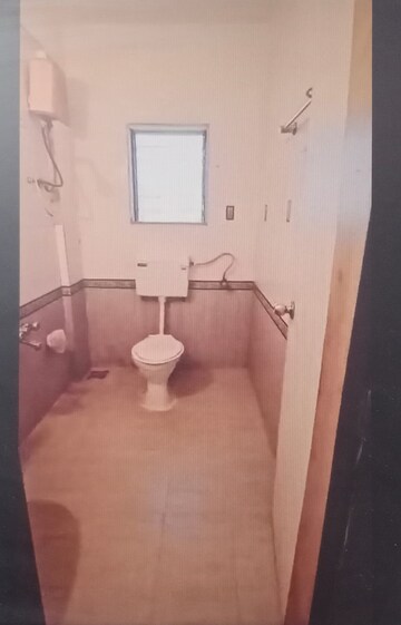 Bathroom in 3 BHK Apartment at Grow More Tower, Kharghar – for Rent
