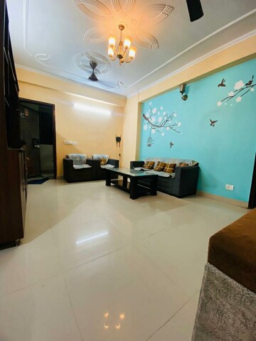 Living Room in 3 BHK Apartment at Mittal Rajnagar Residency, Raj Nagar Extension – for Rent
