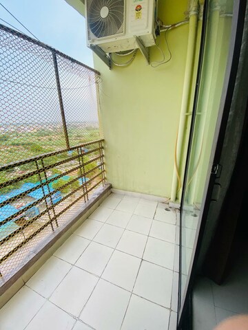 Balcony in 3 BHK Apartment at Mittal Rajnagar Residency, Raj Nagar Extension – for Rent