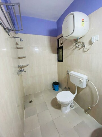 Bathroom in 3 BHK Apartment at Mittal Rajnagar Residency, Raj Nagar Extension – for Rent