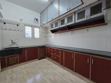 Kitchen in 2 BHK Builder Floor at Shradha Gold Link, Old Airport Road – for Rent