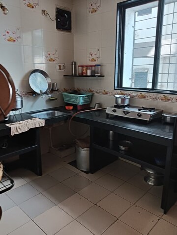 Kitchen in 1 BHK Apartment at Suda Silver Estate, Kondhwa – for Rent