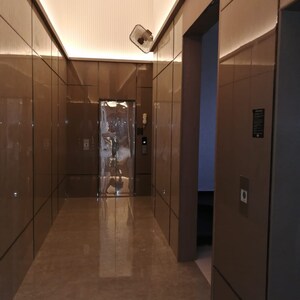 Building Lobby in 1 BHK Apartment at Adityaraj Breeze, Tagore Nagar – for Sale