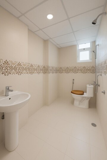 Bathroom in 3 BHK Apartment at Alpha 1 Greater Noida – for Sale