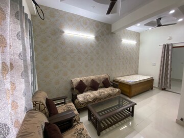 Living Room in 2 BHK Apartment at Surya Towers Zirakpur, Lohgarh – for Rent