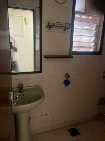 Bathroom in 1 BHK Apartment at Valentine Apartments, Goregaon East – for Sale