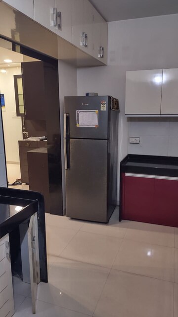 Kitchen in 3 BHK Apartment at Nyati Meadows, Wadgaon Sheri – for Rent