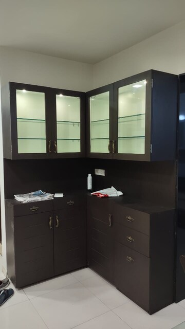 Kitchen in 3 BHK Apartment at Nyati Meadows, Wadgaon Sheri – for Rent