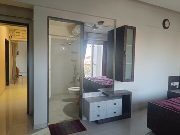 Living Room in 3 BHK Apartment at Nyati Meadows, Wadgaon Sheri – for Rent
