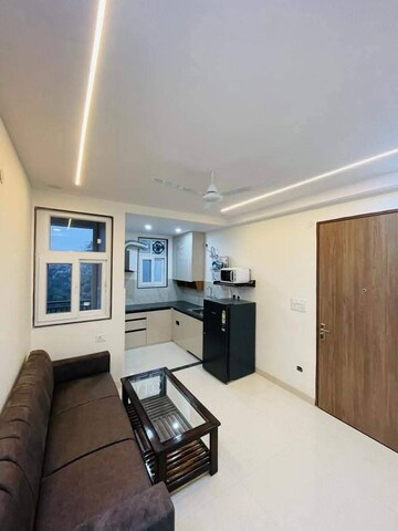 Living Room in 1 BHK Apartment at Saket – for Rent