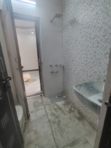 Bathroom in 3 BHK Apartment at Boutique Residential Apartments C-220, Malviya Nagar – for Rent