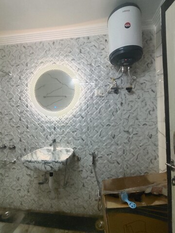 Bathroom in 3 BHK Apartment at Boutique Residential Apartments C-220, Malviya Nagar – for Rent