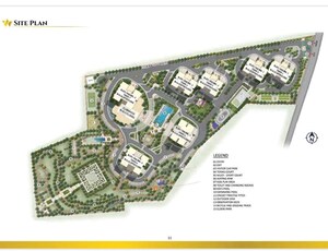 Master Plan in 3.5 BHK Apartment at Prestige Waterford, Whitefield – for Sale