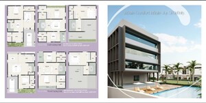 Floor Plan in 3 BHK Villa at Nadergul – for Sale