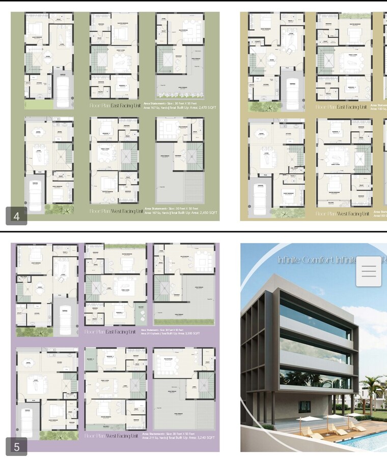 Floor Plan, nadergul 3 Bedroom 3000 Sq.Ft. Villa In Nadergul Hyderabad 8781016