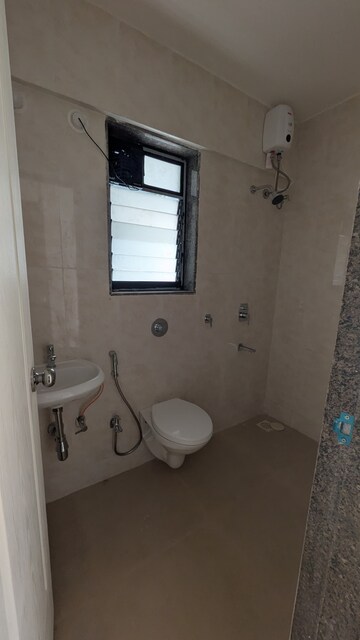 Bathroom in 2 BHK Apartment at BG Shirke Monte Verita, Borivali East – for Rent