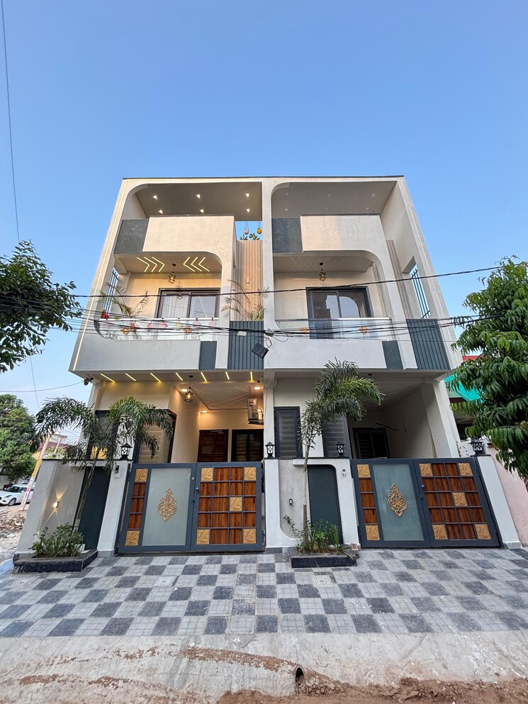 Exterior View, vaishali nagar 3 Bedroom 1600 Sq.Ft. Villa In Vaishali Nagar Jaipur 8781057