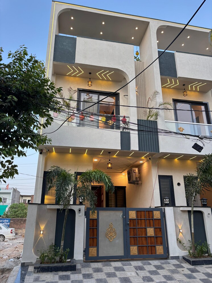 Exterior View, vaishali nagar 3 Bedroom 1600 Sq.Ft. Villa In Vaishali Nagar Jaipur 8781057