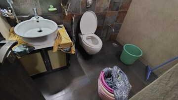 Bathroom in 2 BHK Apartment at Adhiraj Gardens, Kharghar – for Rent