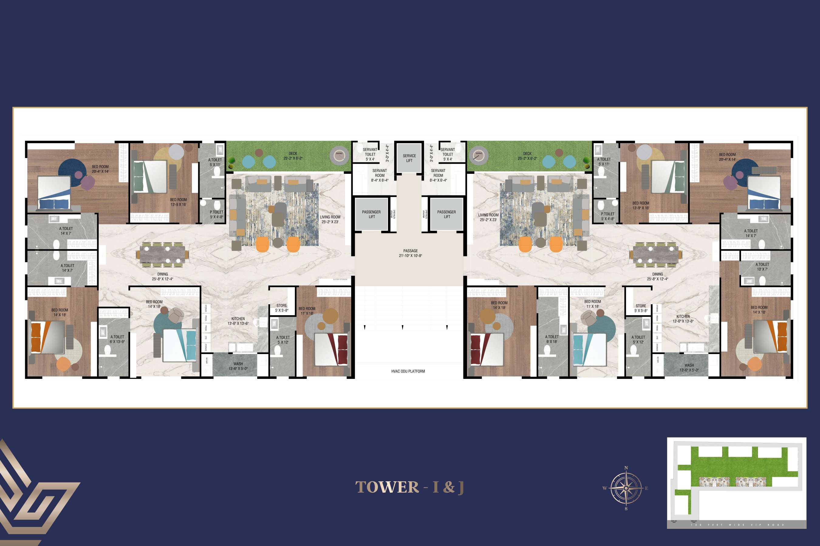 4 BHK Apartment For Sale in Rajhans Kronis