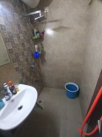 Bathroom in 2 BHK Apartment at Lokhandwala Whispering Palms, Kandivali East – for Rent