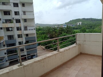Balcony in 3 BHK Apartment at Viva Hallmark, Bavdhan – for Rent