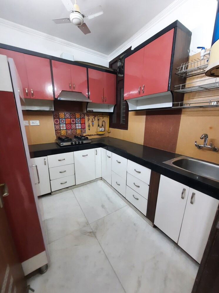 Kitchen, malviya nagar 2 Bedroom 900 Sq.Ft. Builder Floor In Malviya Nagar Delhi 8781223
