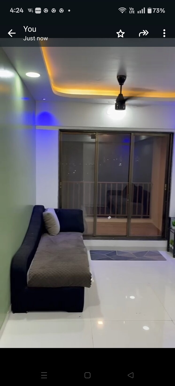 Living Room, jindal-legacy 1 Bedroom 725 Sq.Ft. Apartment In Sai Nagar Navi Mumbai 8781235